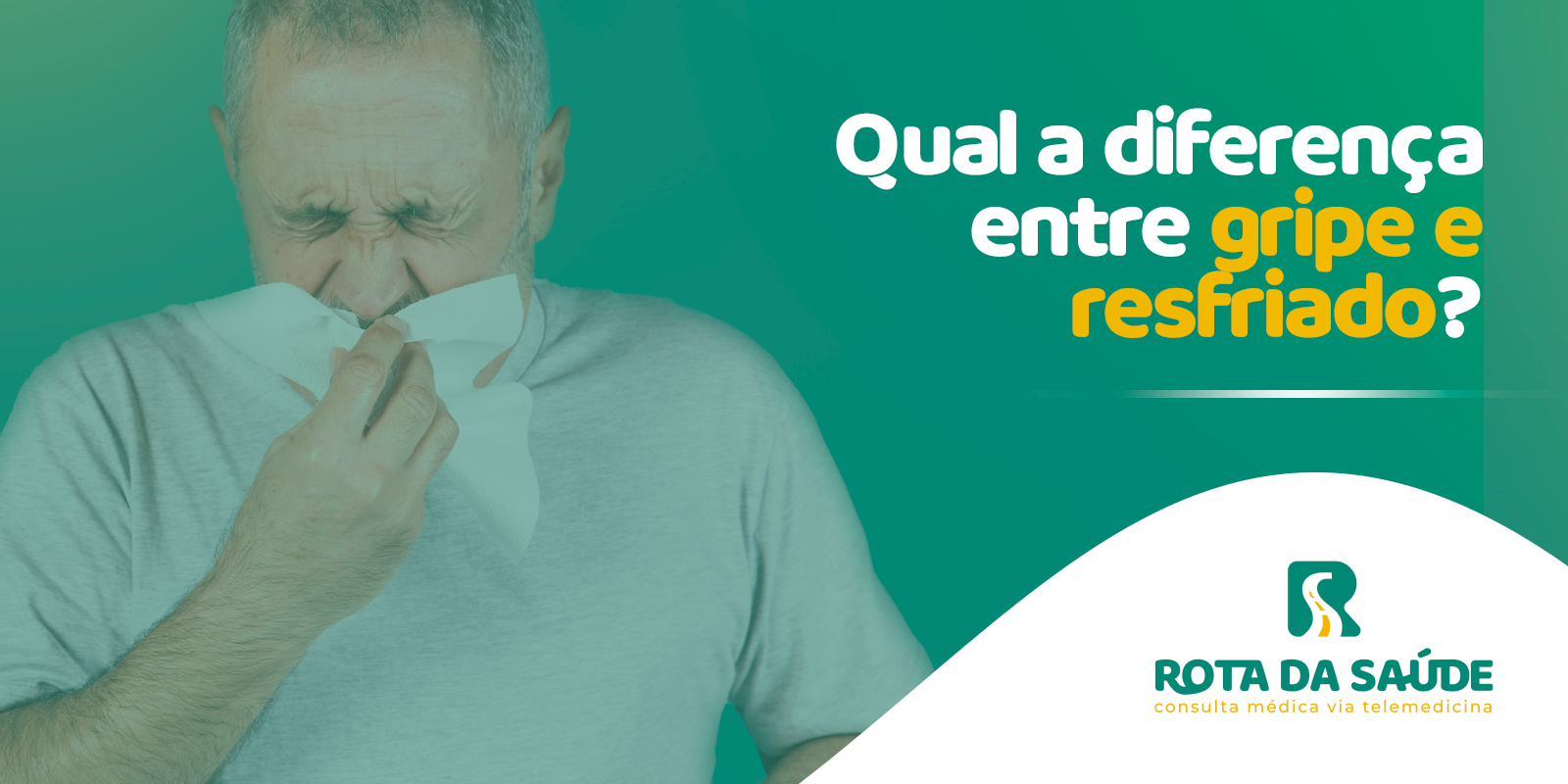 Qual a diferença entre gripe e resfriado