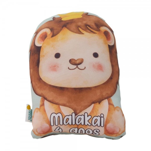Detalhes do produto Almofada formato Le�ozinho