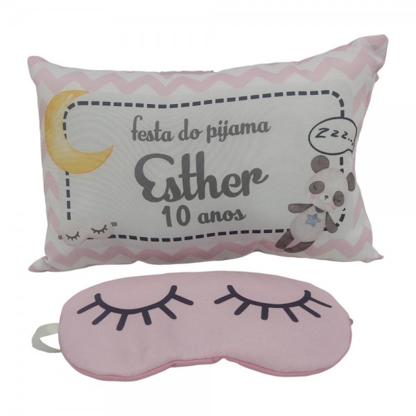 Detalhes do produto Almofada 20x30 com Mscara de Dormir Soninho