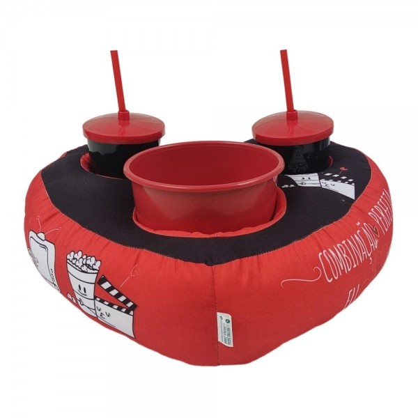 Almofada de Cinema Coração Combinação Perefeita - Foto 4 Almofada de Cinema Coração Combinação Perefeita - Foto 4